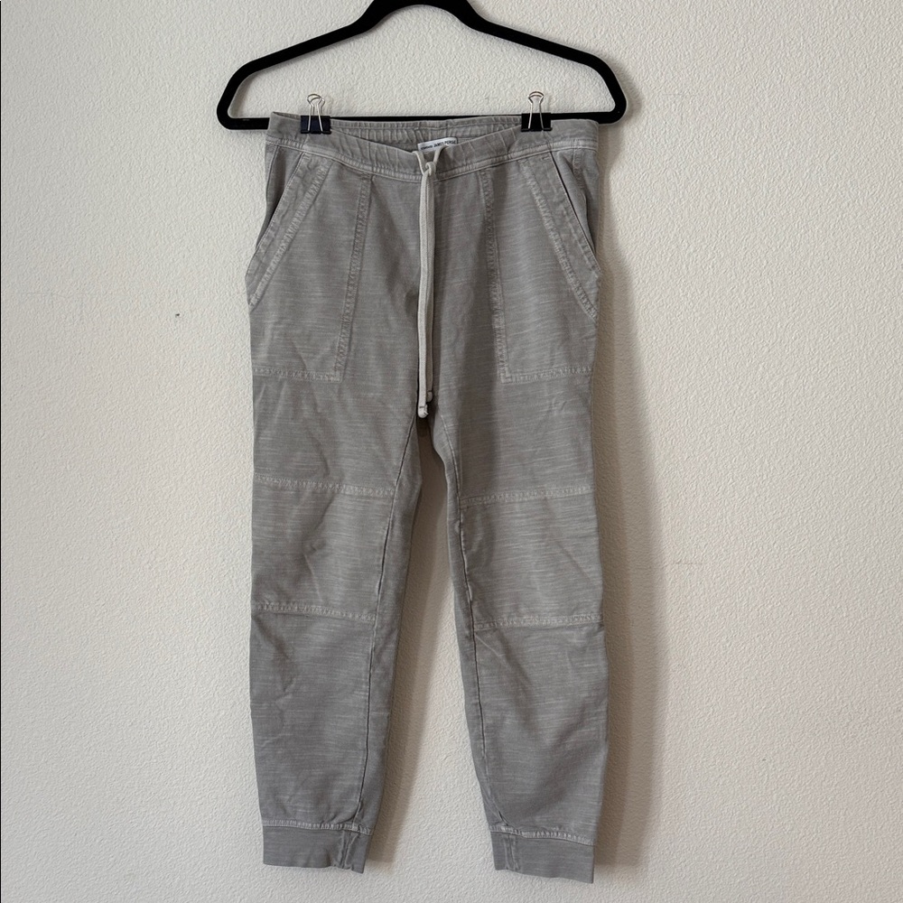 James Perse Light Gray Cotten Joggers